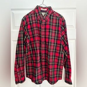 L.L. Bean flannel shirt, EUC